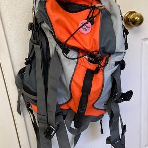 Ozark trailing backpack new without tags. Used once